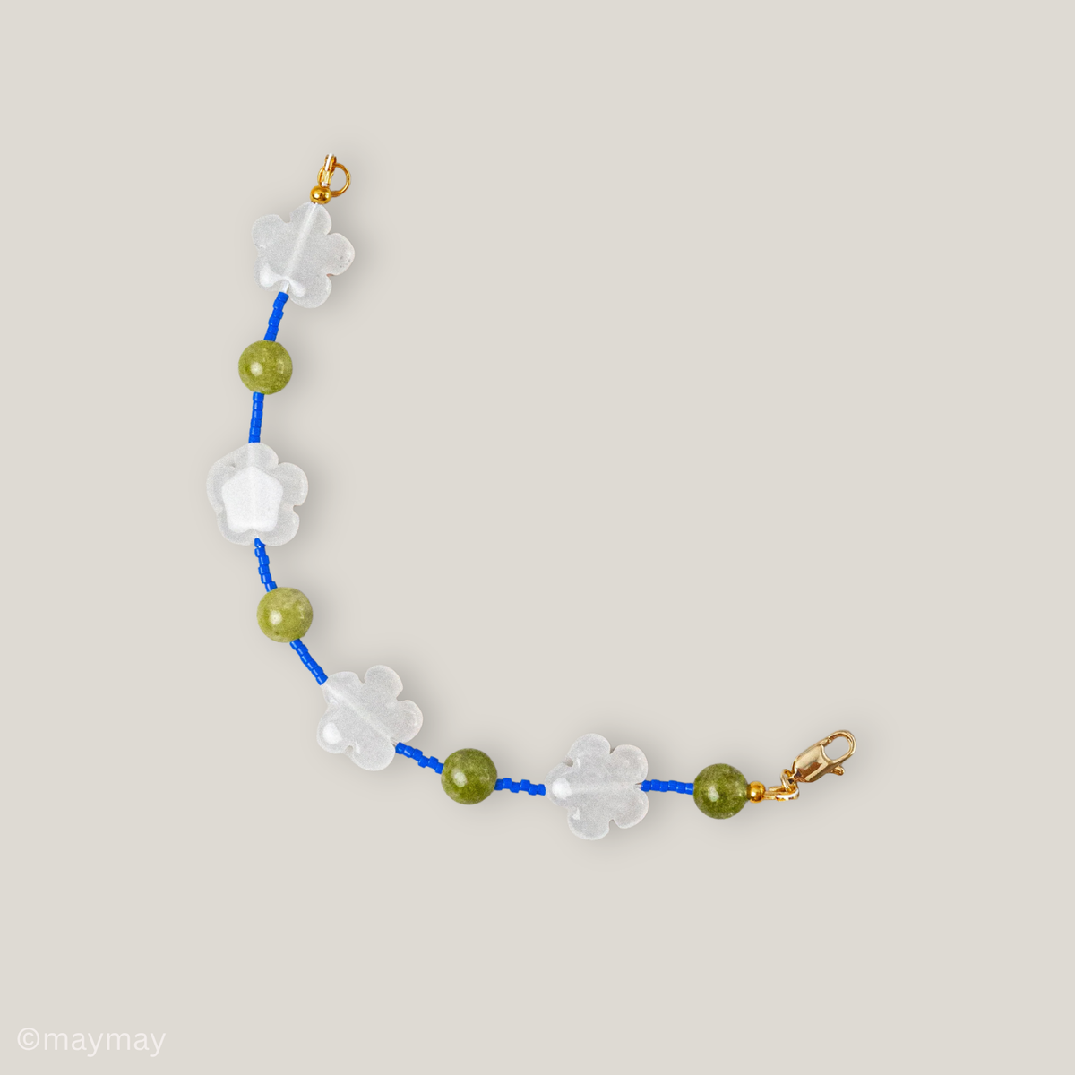Little Frosted Garden Bracelet