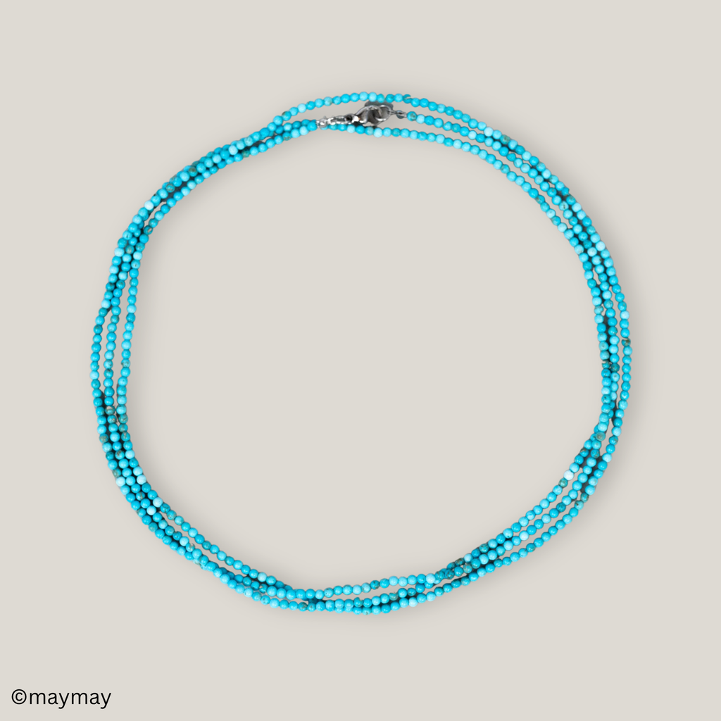 Turquoise Long Strand Necklace/Bracelet