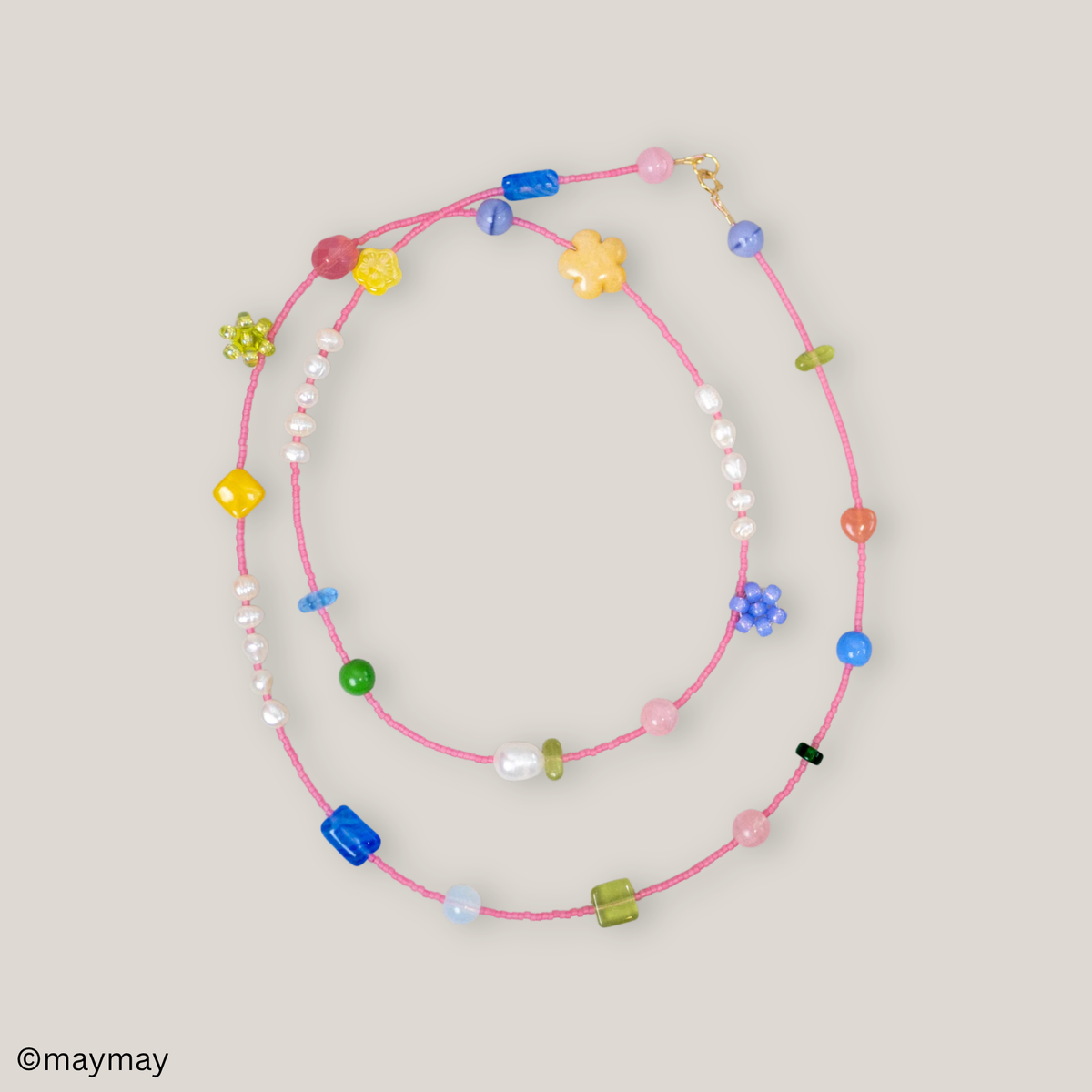 Petunia Long Necklace