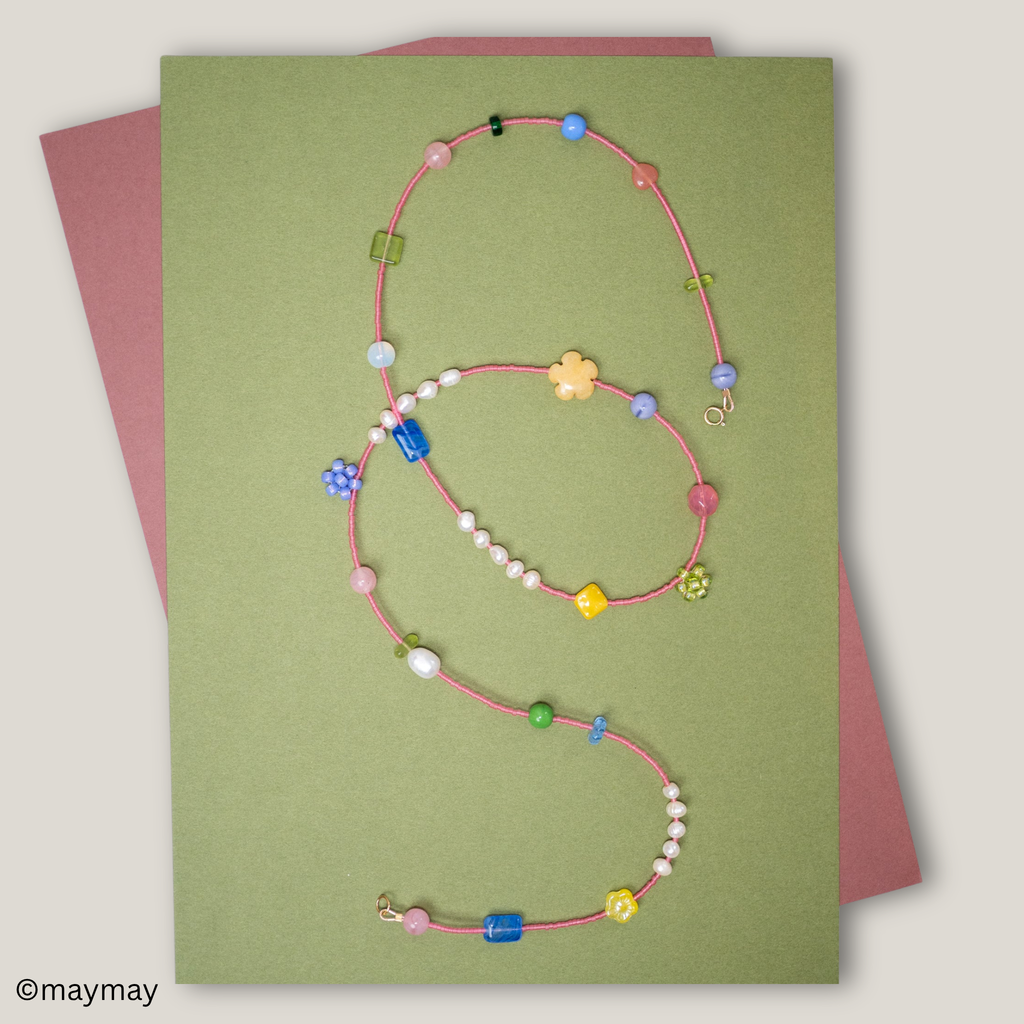 Petunia Long Necklace