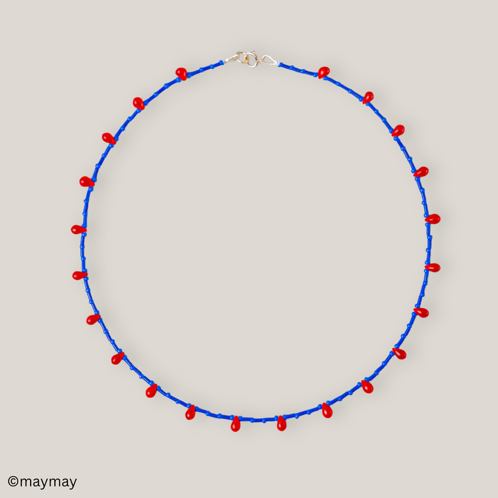Crimson Drop Necklace