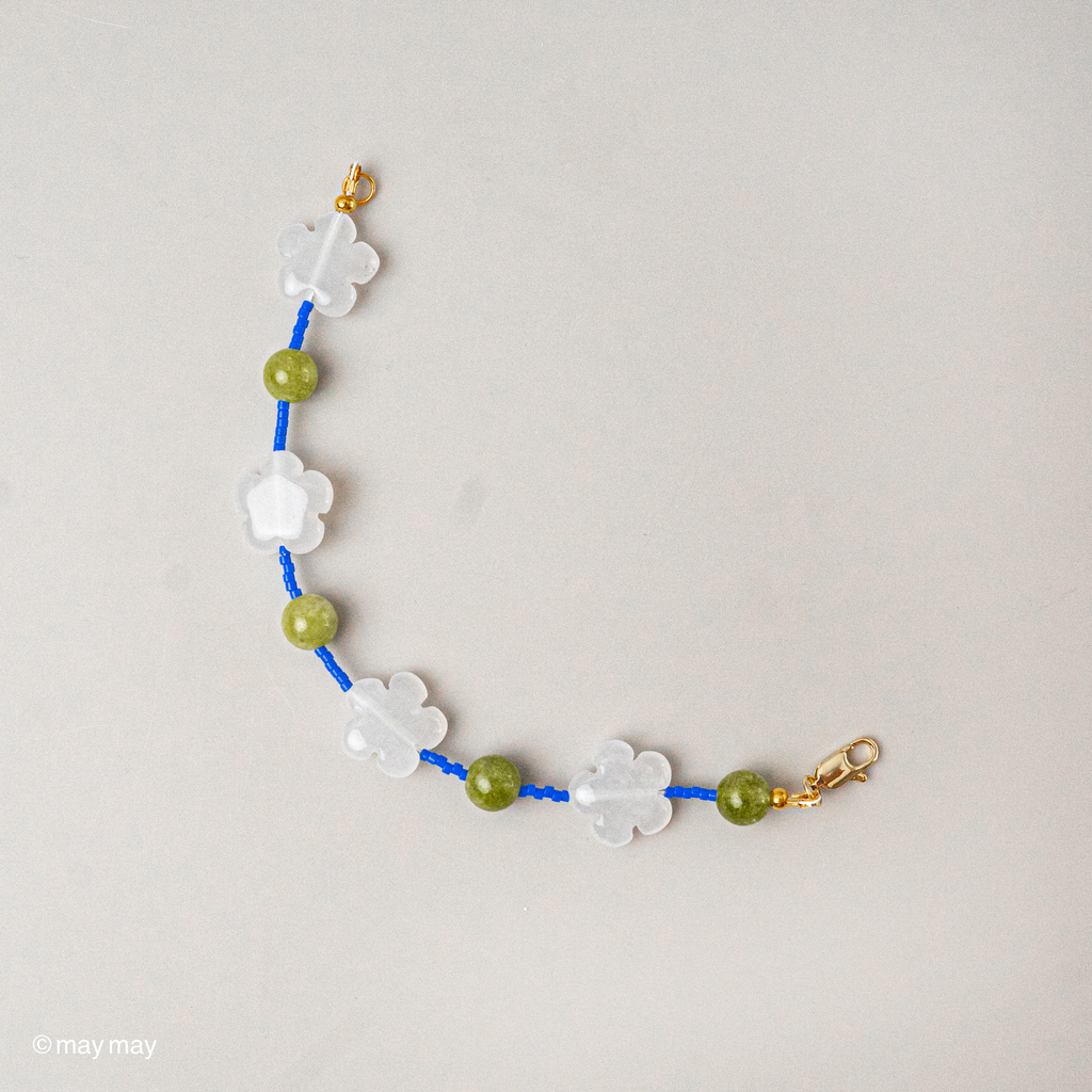 Little Frosted Garden Bracelet