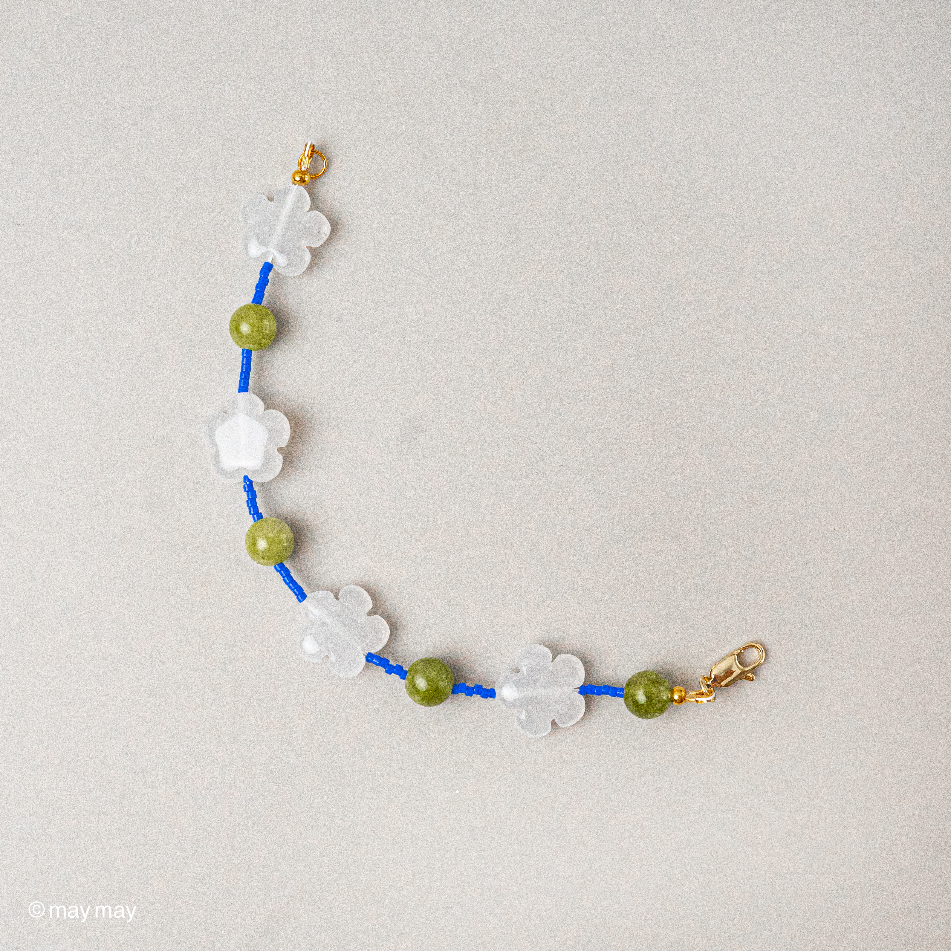 Little Frosted Garden Bracelet