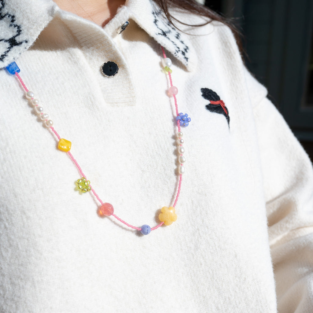 Petunia Long Necklace