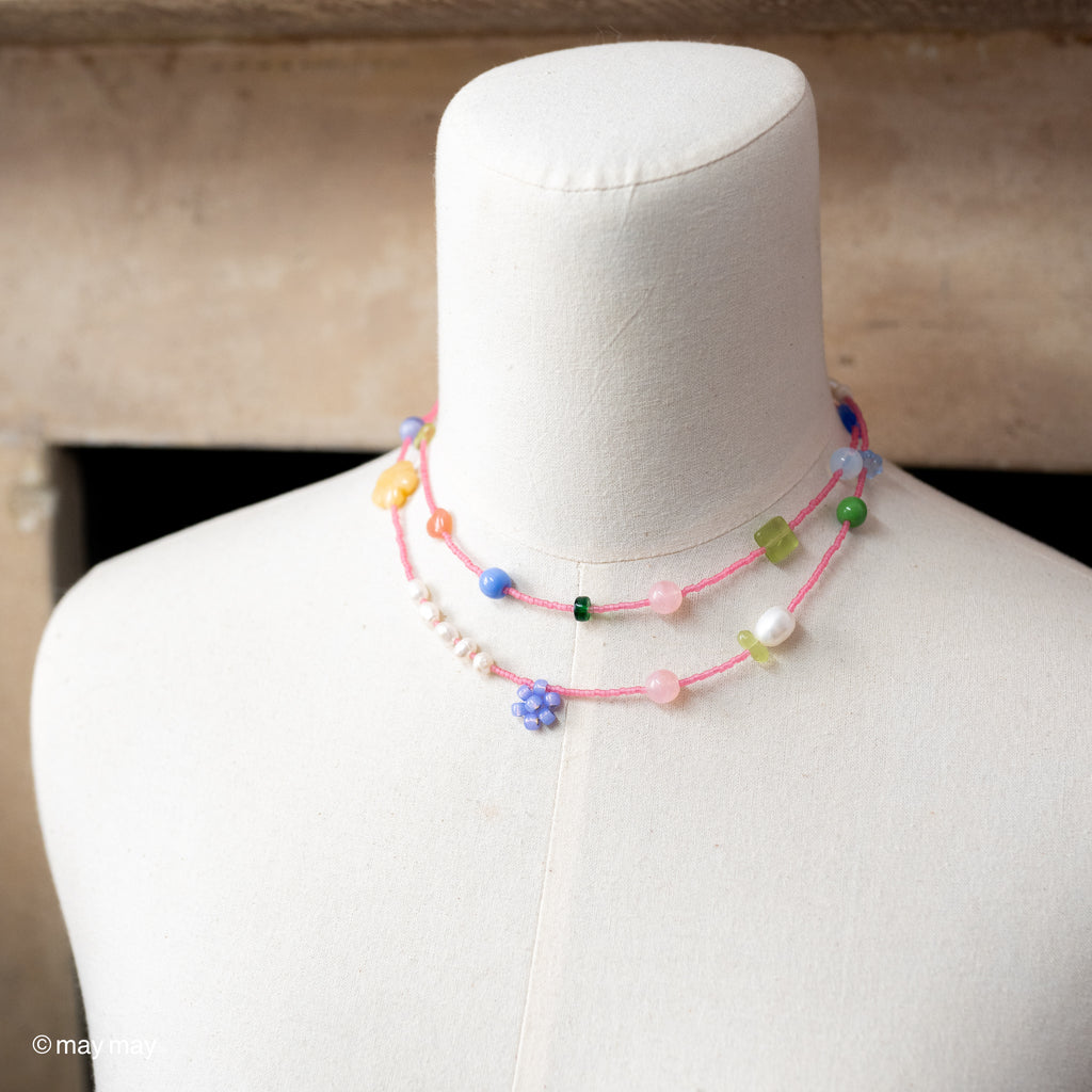 Petunia Long Necklace