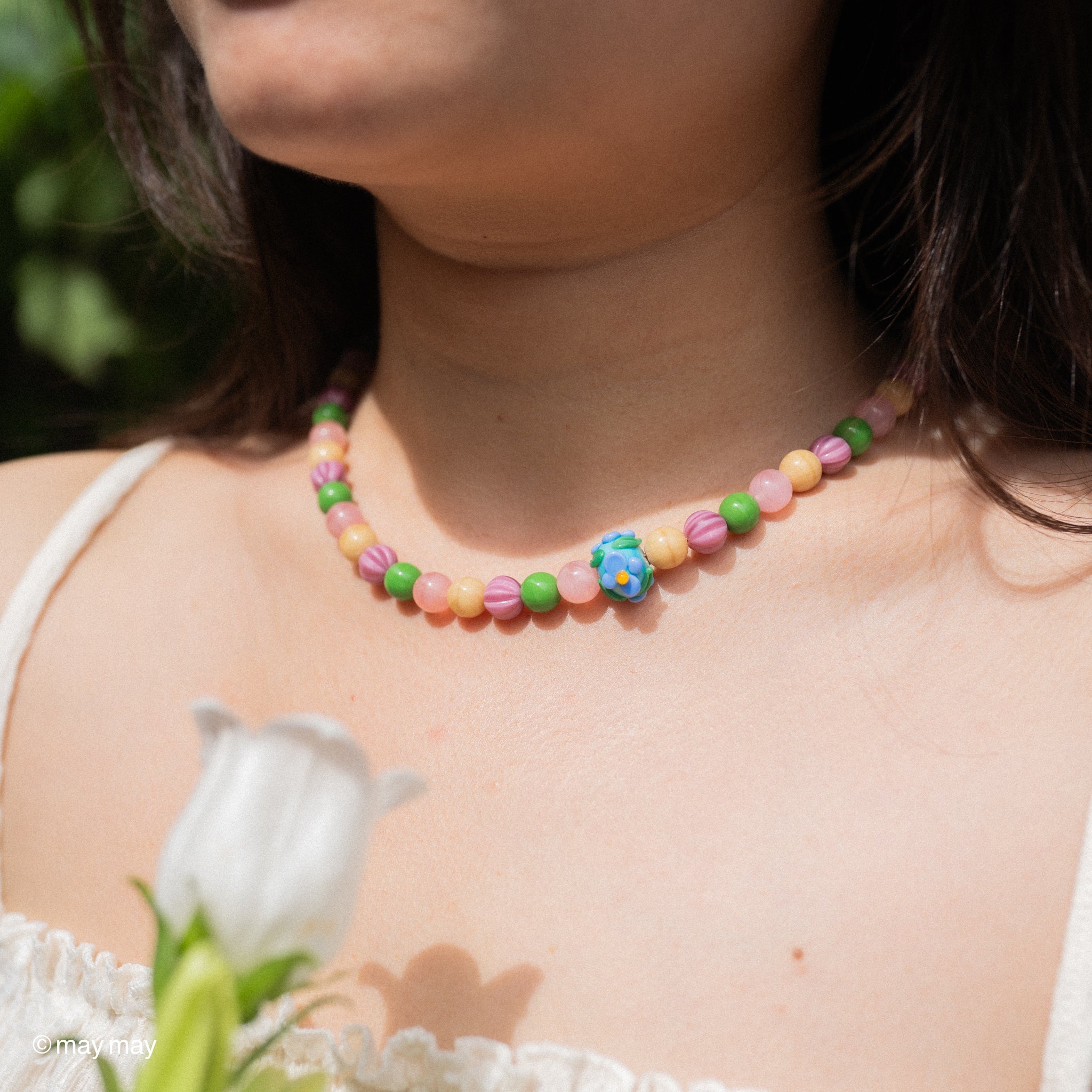 Gardenia Necklace
