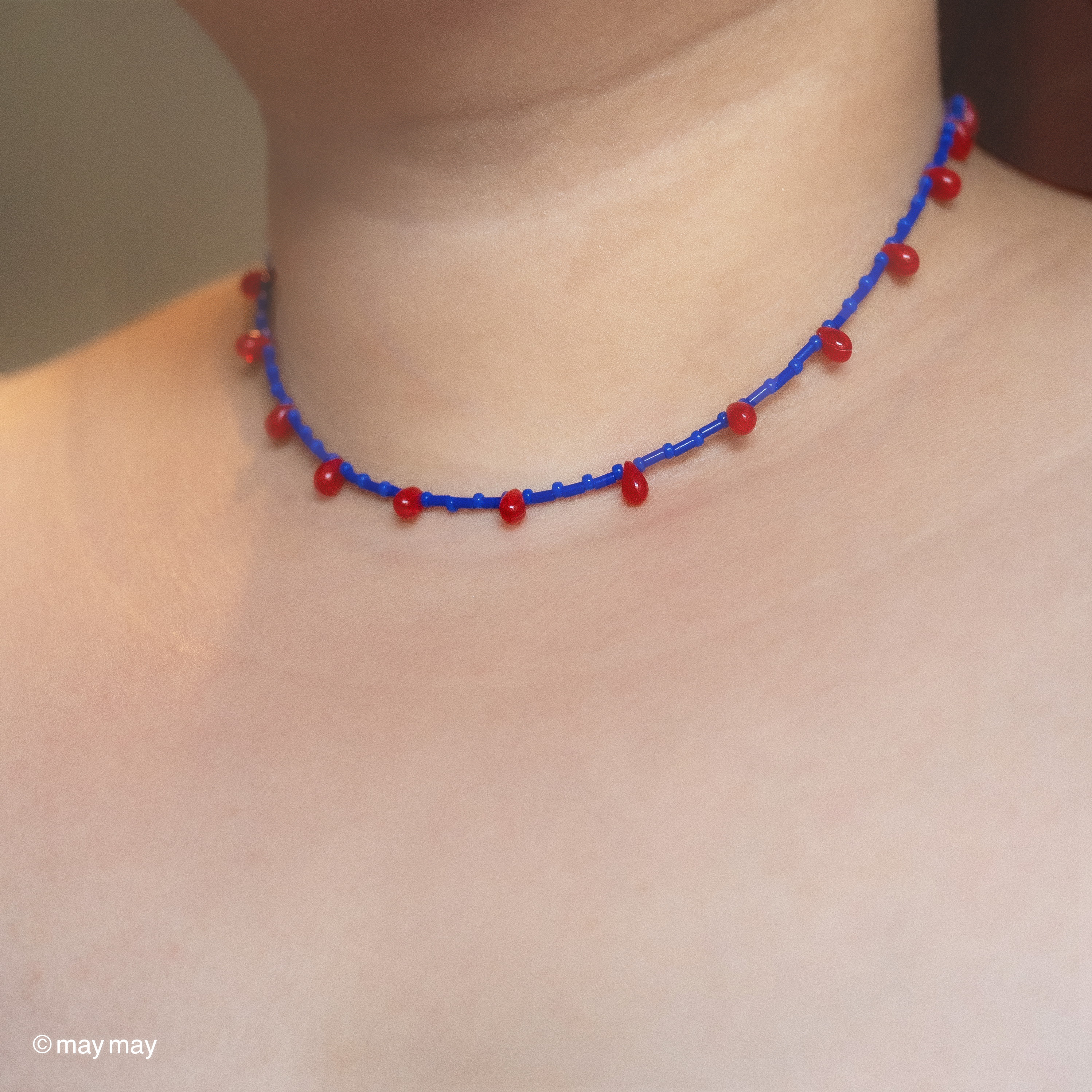Crimson Drop Necklace