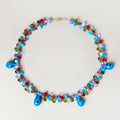 Dotty Drop Blue Necklace