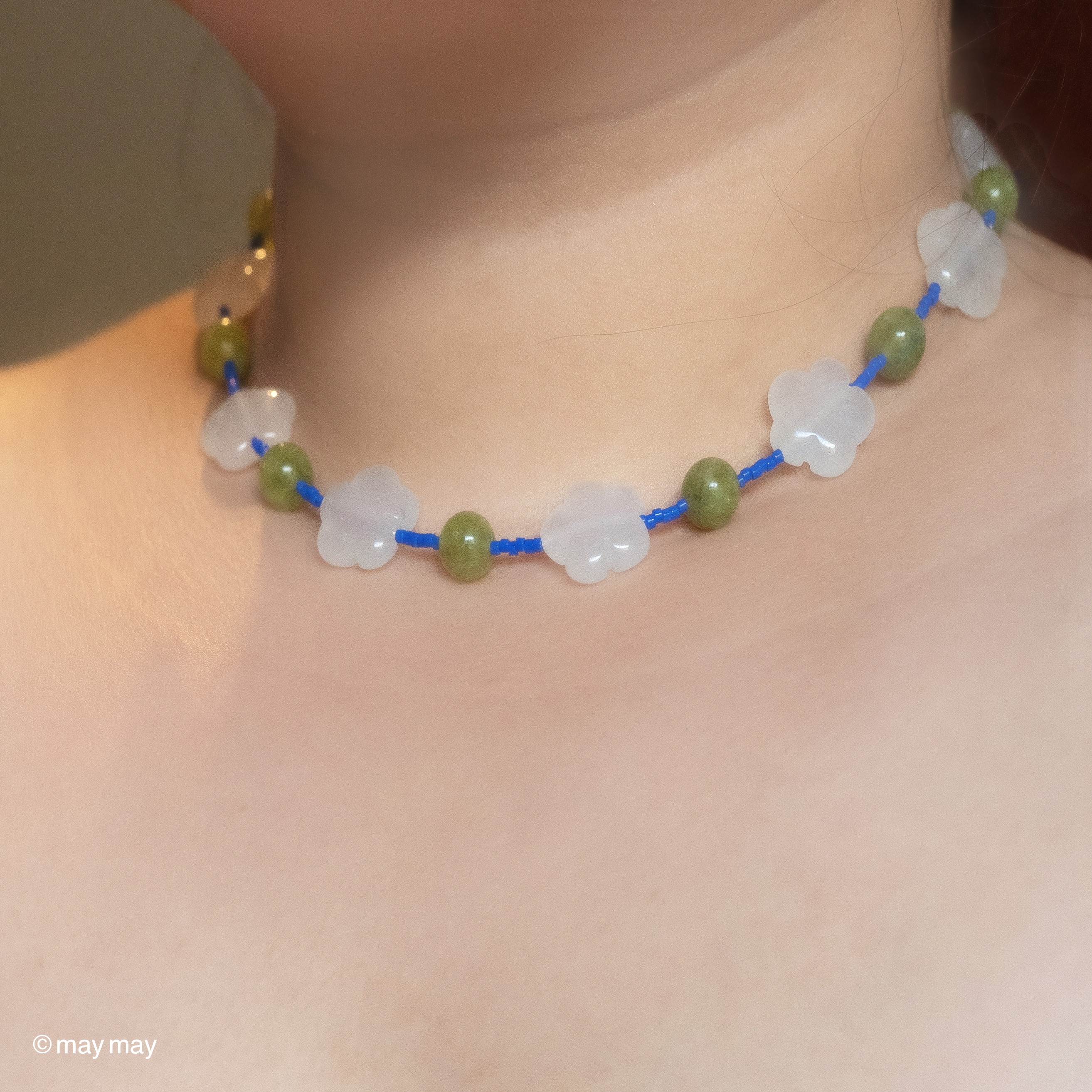 Frosted Garden Necklace