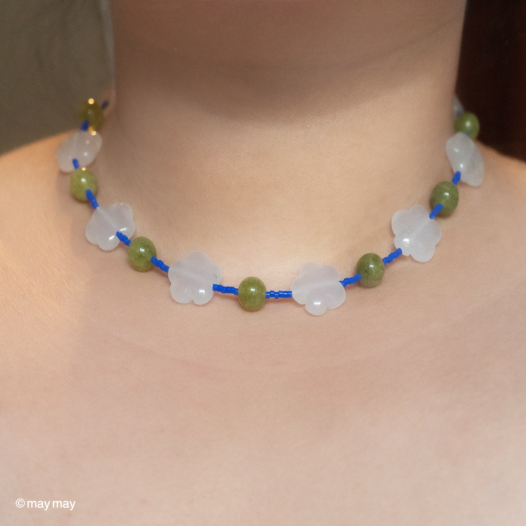 Frosted Garden Necklace