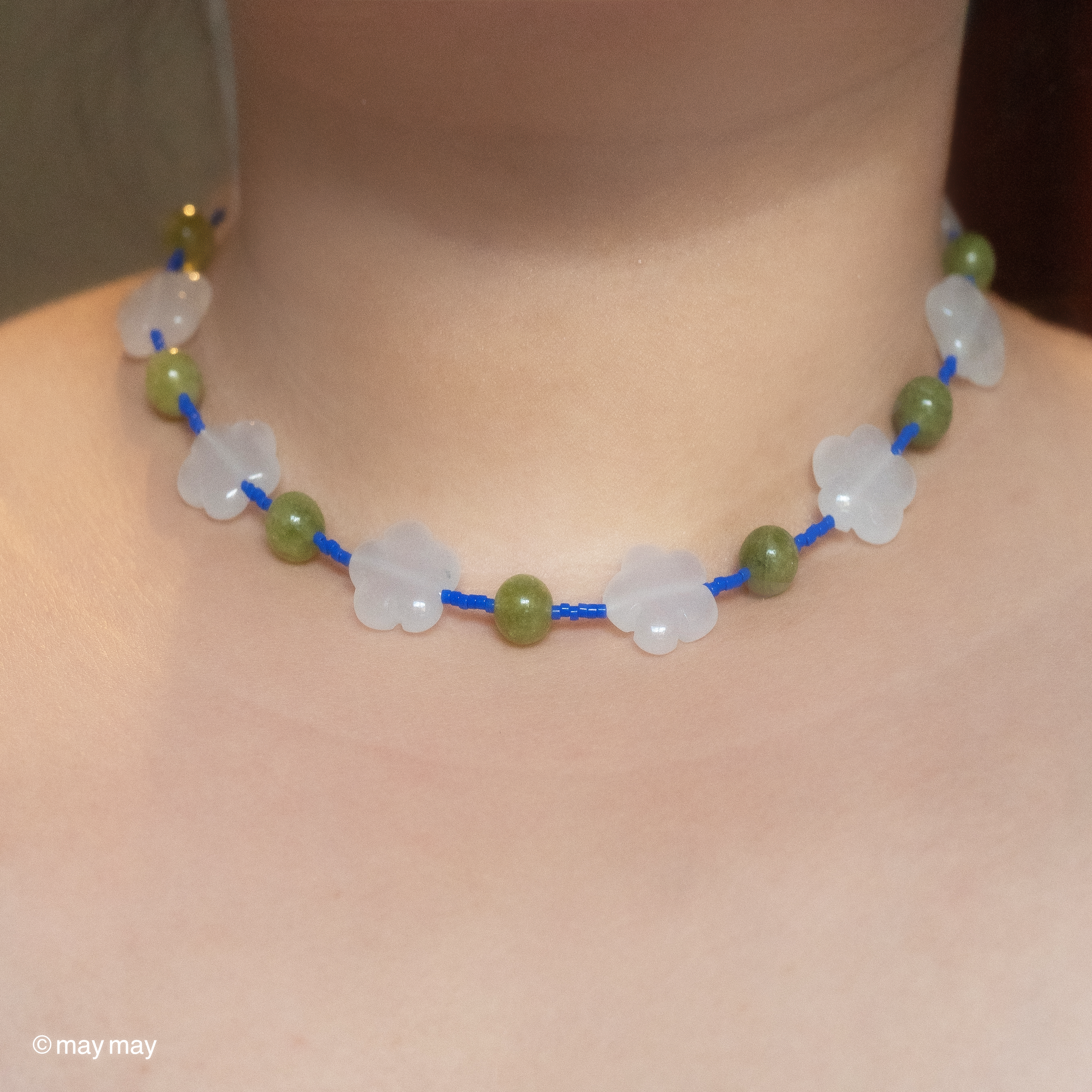 Frosted Garden Necklace