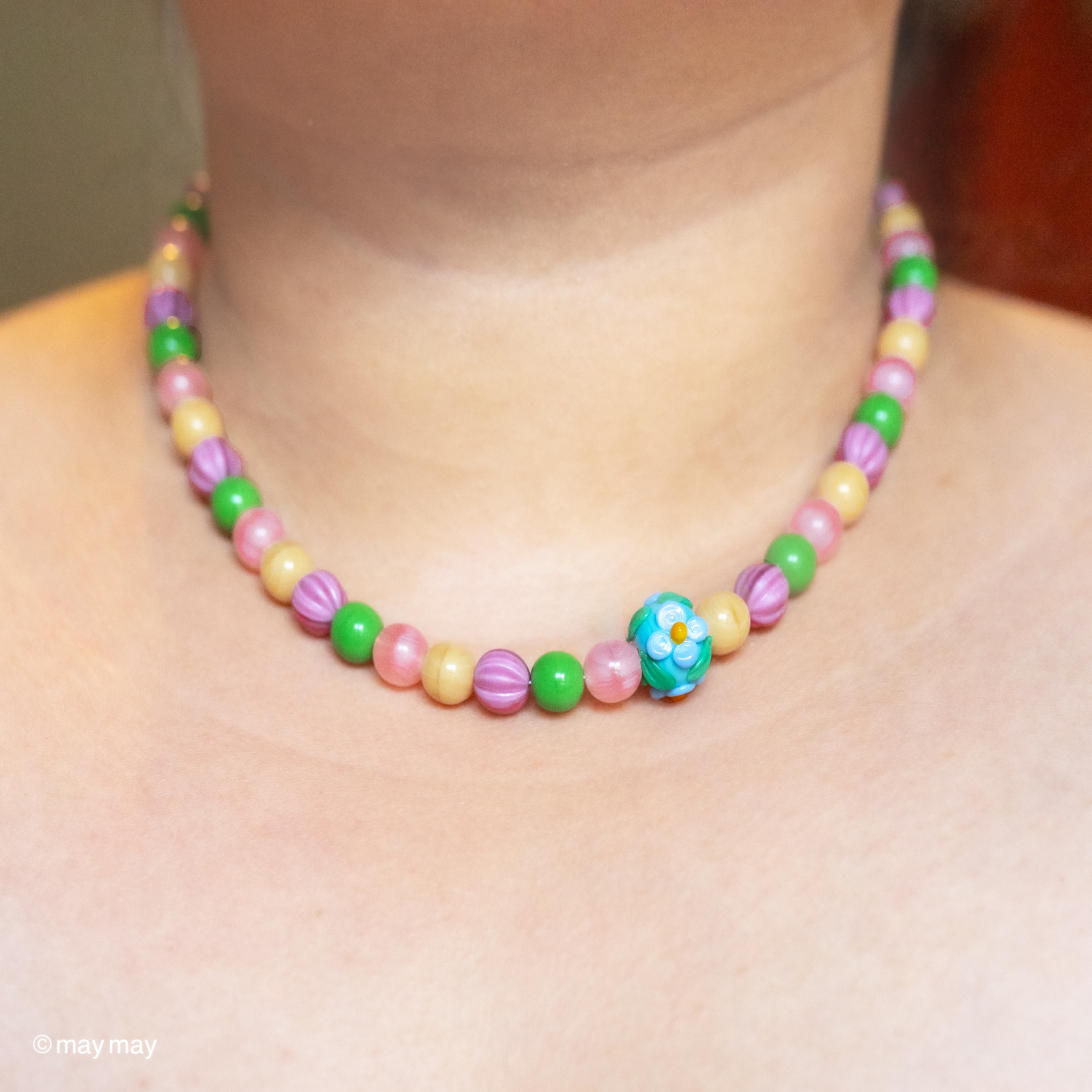 Gardenia Necklace