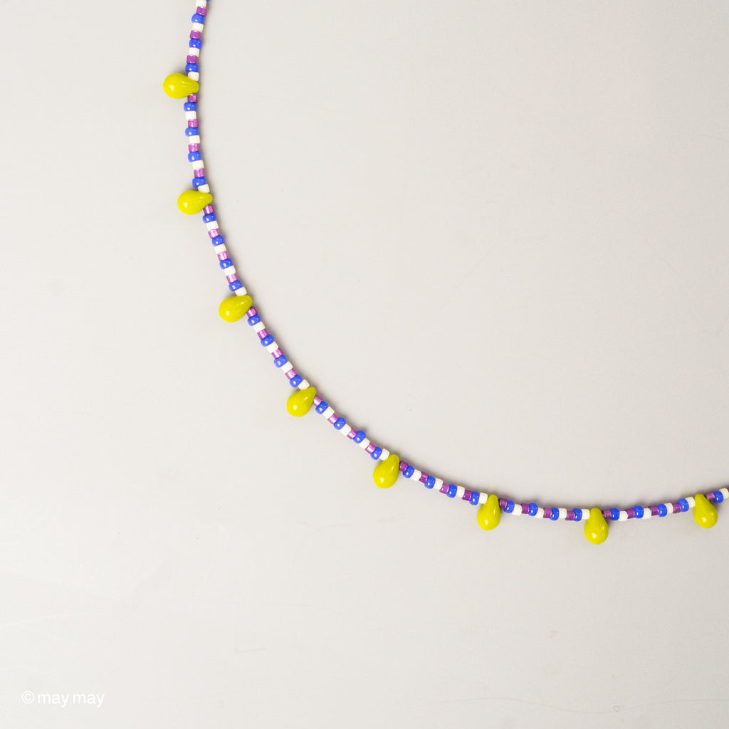 Chartreuse Drop Necklace