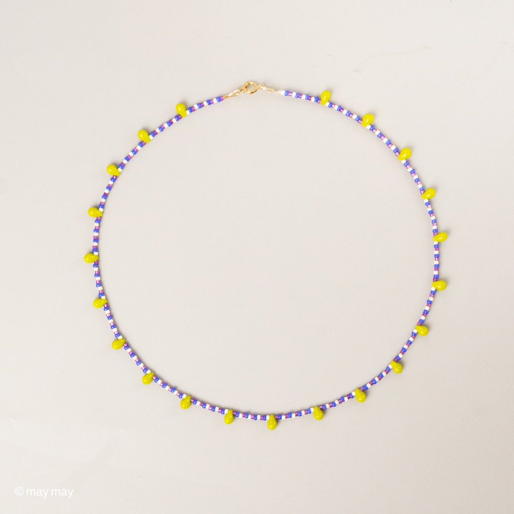 Chartreuse Drop Necklace