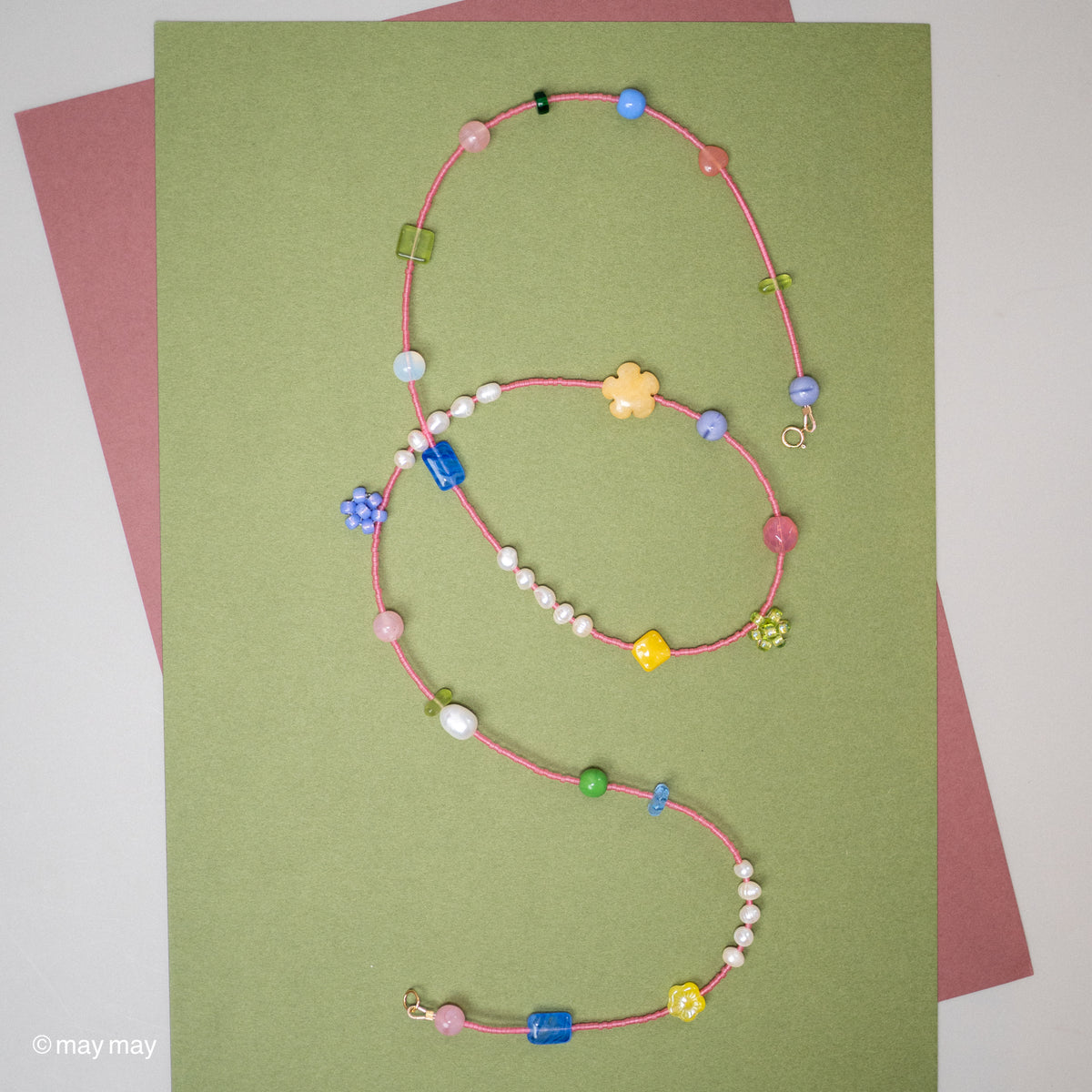 Petunia Long Necklace