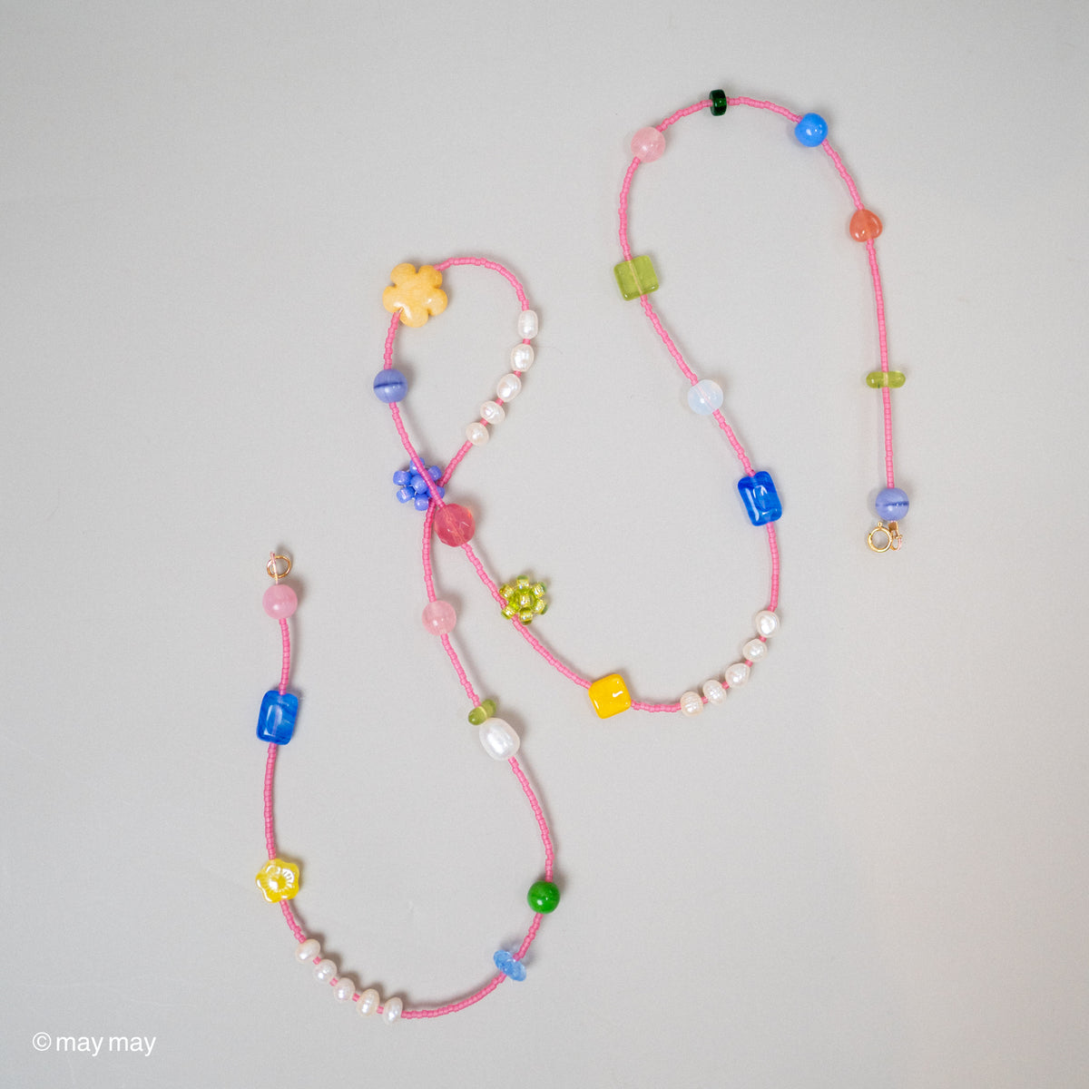 Petunia Long Necklace